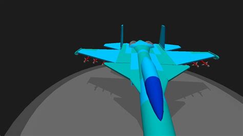 SimplePlanes | SU-33 Flanker D super maneuverability