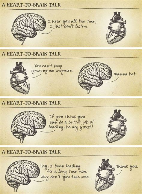 Heart And Brain Quotes Images - It would be much better to turn your ...