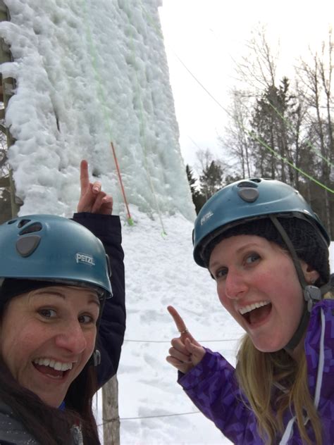 CLIMBING AN ICE WALL - An Epic Adventure! - CAMPERCHRISTINA.COM