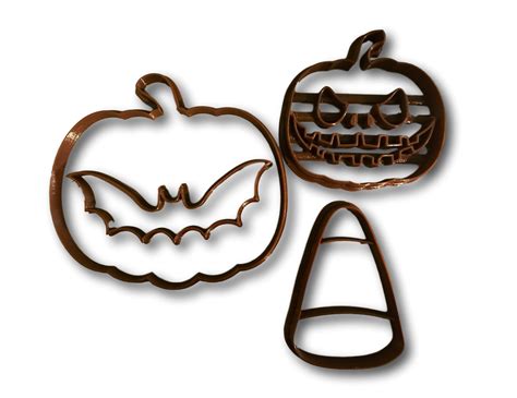 Halloween Cookie Cutters (Set of 4) – Arbi Design - CookieCutz