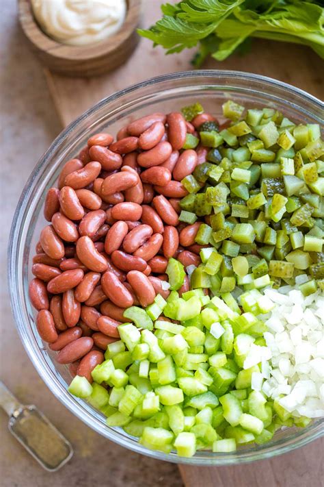 Old Fashioned Kidney Bean Salad | A Beloved Classic Reborn!