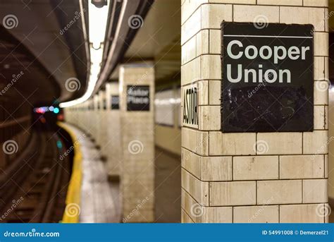 Astor Place Subway Station - New York City Stock Photo - Image of america, line: 54991008