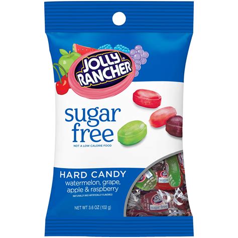 Jolly Rancher Sugar-Free Assorted Flavors Hard Candy, 3.6 Oz. - Walmart.com