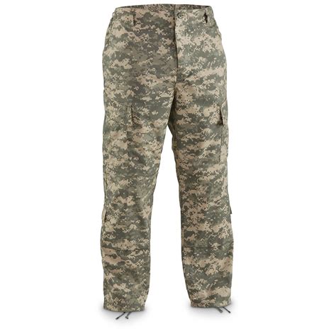 Men's Military-Spec Digital Camo Combat Cargo Pants - 660232, Military & Tactical Pants at ...