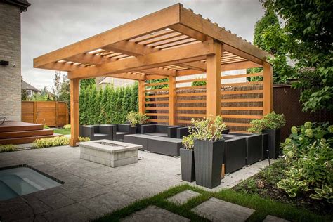 Pergola Lounge au design moderne - Pur Patio | Outdoor pergola, Pergola designs, Pergola