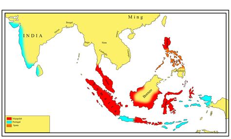 Map Of Majapahit