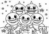 Free Printable Baby Shark Coloring Pages For Kids sketch template