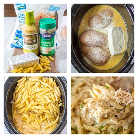 Slow Cooker Olive Garden Chicken Pasta - My Incredible Recipes