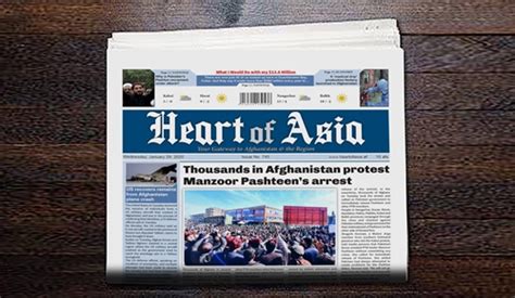 Thousands in Afghanistan protest Manzoor Pashteen’s arrest – Heart Of Asia