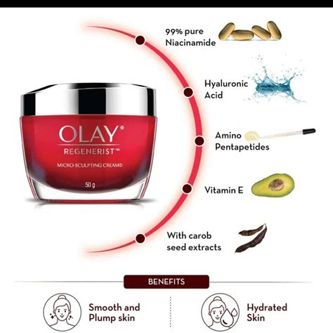 Olay Regenerist Micro-Sculpting Cream Ingredients Review