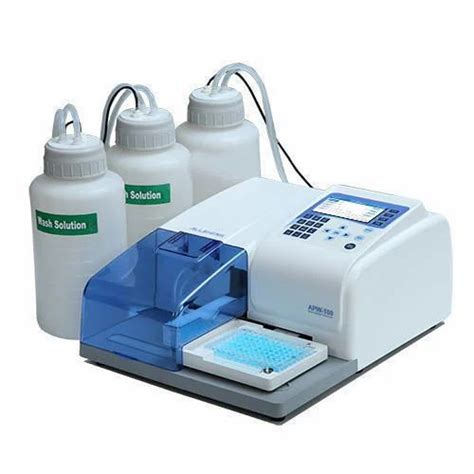 Table Top Automated Elisa Washer 8 Channel, 96, Model Name/number: Hils-apw100 at Rs 300000 in ...