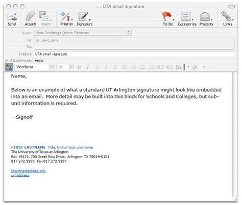 Student Email Signature | Template Business