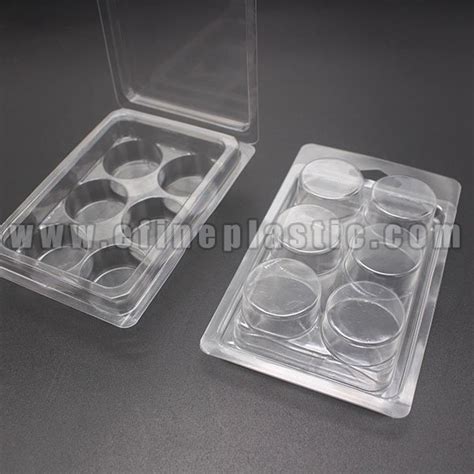 Round Wax Melt Molds Clamshell Moulds Containers | Efine Plastic