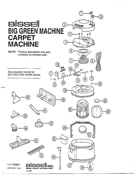 Bissell Big Green Machine Manual