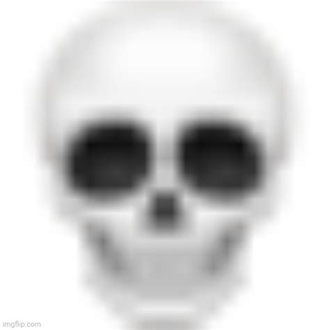 Low quality skull Blank Template - Imgflip