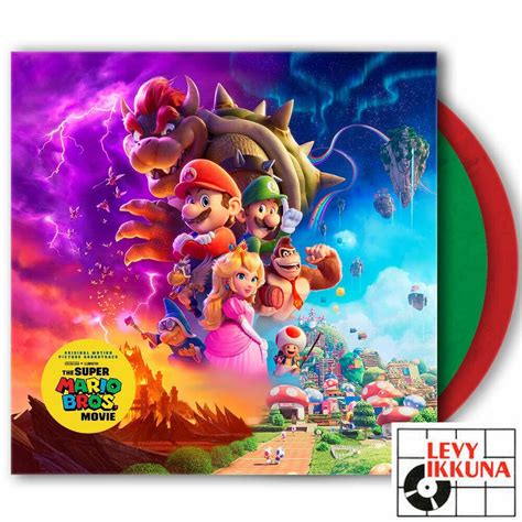 Super Mario Bros: The Movie – Original Soundtrack 2LP Coloured Vinyl | ELOKUVAMUSIIKKI | Levyikkuna