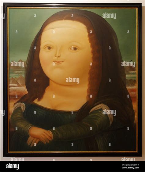 Monalisa (1978) by Fernando Botero, Botero Museum of the Banco de la ...