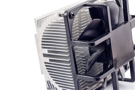 Computer CPU Cooling System Stock Image - Image of cooler, metal: 167730251