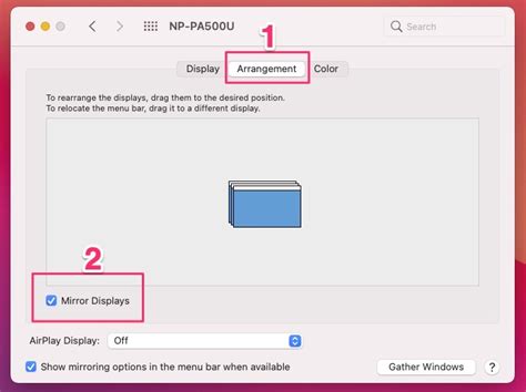 How to mirror display on a Mac - Otis College of Art and Design