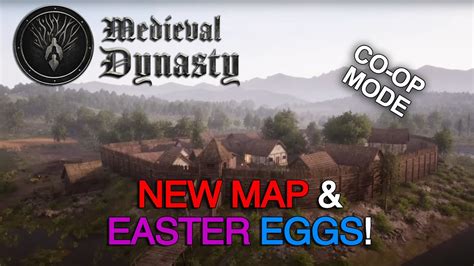 Medieval Dynasty - NEW MAP! Coming Co-op Mode and Easter Eggs! - YouTube