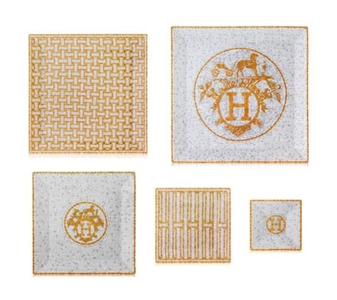 Hermes Plate Set | Hermes plates, Hermes home, Square plates