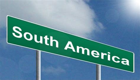 South America - Free of Charge Creative Commons Highway sign image