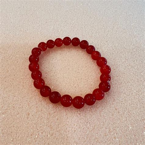 Lucky Bracelet 13-RED CARNELIAN - Energy Awakening