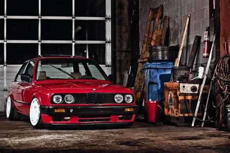 car, BMW, Stance, Red Cars Wallpapers HD / Desktop and Mobile Backgrounds