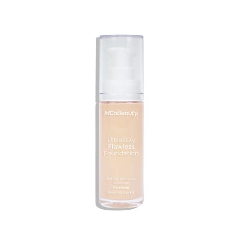 MCoBeauty UltraStay Flawless Liquid Foundation Makeup, Porcelain, 1.18 oz - Walmart.com