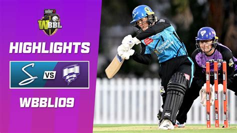 Adelaide Strikers v Hobart Hurricanes | WBBL|09