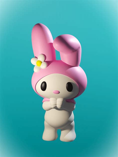 My Melody - 3D model by littletup on Thangs