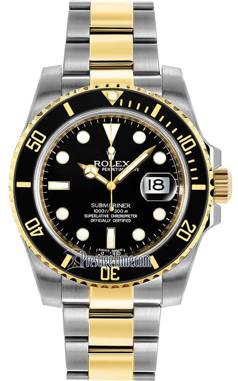 116613LN Rolex Oyster Perpetual Submariner Date Mens Watch