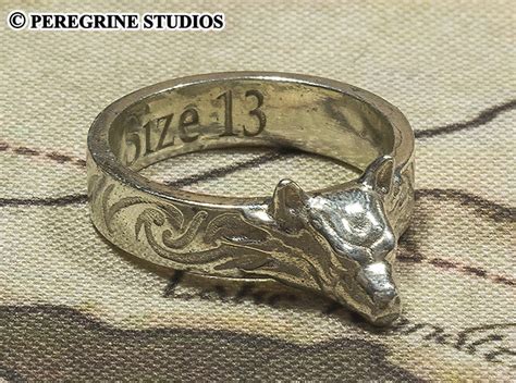 Hircine's Ring (Polished Silver) by PeregrineStudios on DeviantArt