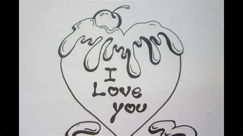 Easy Love Heart Drawings | Wallpapers Gallery