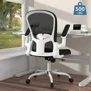 Ergonomic Office Chair, Comfort Home Office Task Chair, Lumbar Support Computer Chair with Flip ...