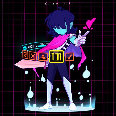 - FanArt: Kris (Deltarune )