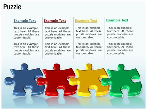 Puzzle Pieces Template Powerpoint