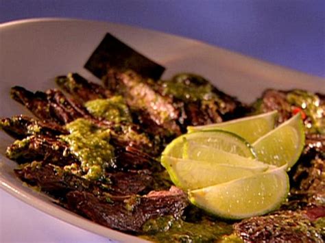 Gaucho Steak with 4-Herb Chimichurri Recipe | Guy Fieri | Food Network