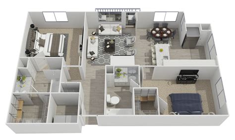 Apartment Floor Plans and Layouts| The Station Apartments