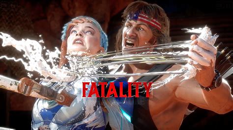 MK11 All Fatalities on Frost - YouTube