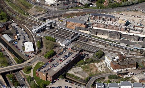 Wolverhampton railway station from the air | aerial photographs of ...