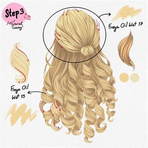 Barbie Hair Tutorial for Procreate