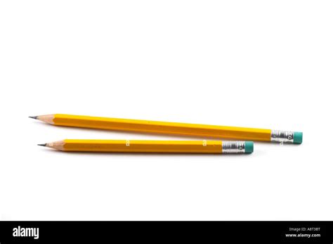 Two Pencils writing or drawing instruments Stock Photo - Alamy