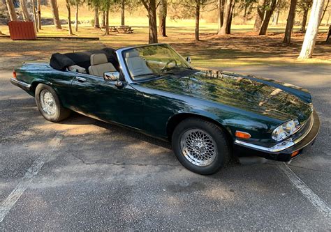 Place Bid - 18k-Mile 1990 Jaguar XJ-S Convertible Classic Collection ...