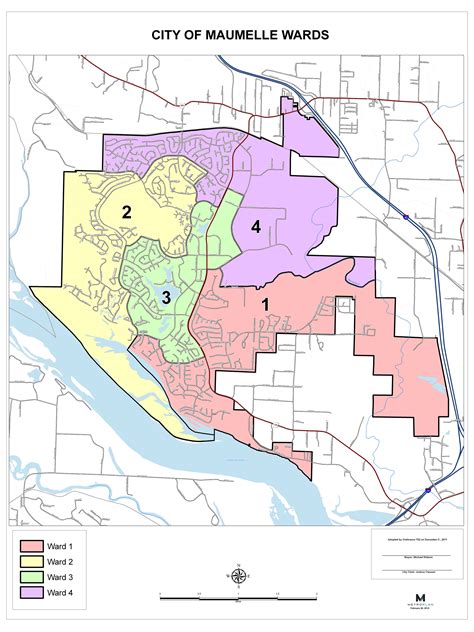 Maumelle Ward Map