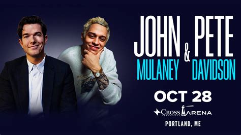 John Mulaney and Pete Davidson are Coming to Portland, Maine!