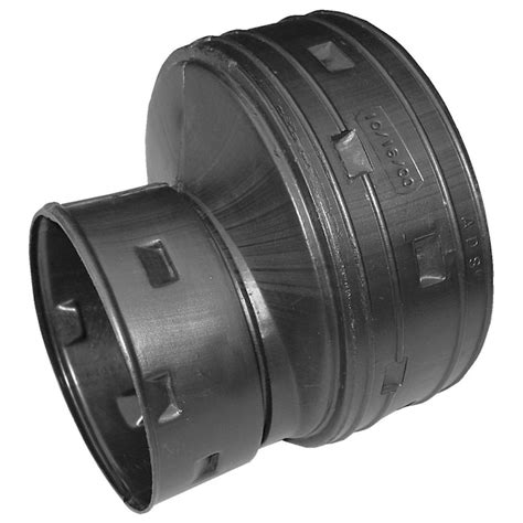 ADS 4-in x 3-in Corrugated Coupling Fittings in the Corrugated Drainage ...