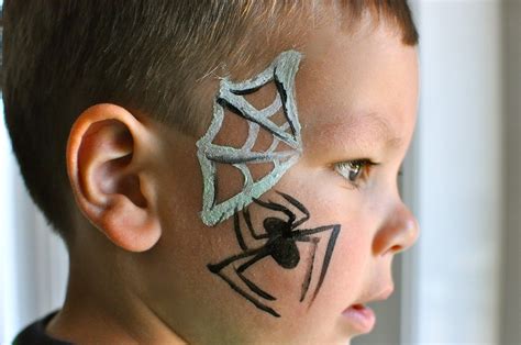 Easy Boy Face Painting Designs for Beginners | Face painting easy, Spider face painting, Face ...