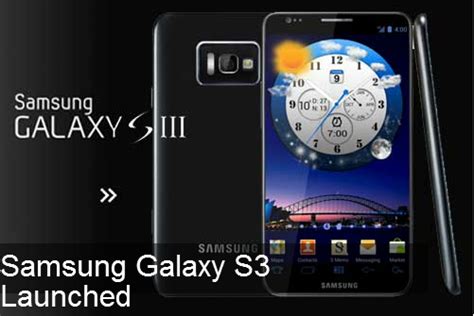 Samsung Galaxy S3 or Galaxy 3S Launched Full Specs & Pics