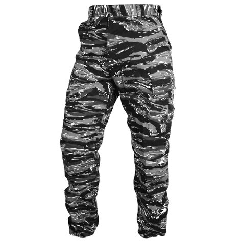 Tactical Camo BDU Pants - Urban Tiger Stripe - Army & Outdoors